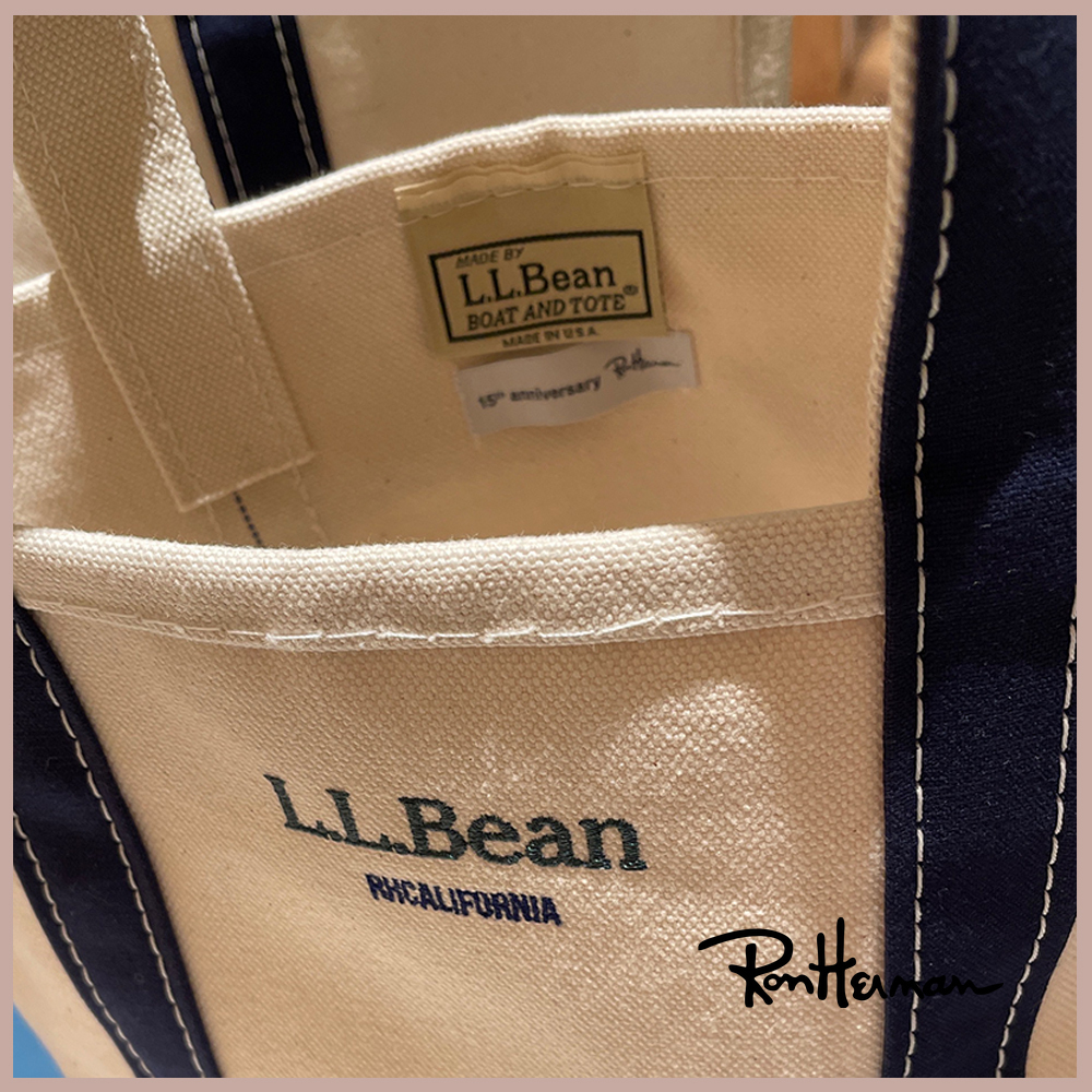 限定☆ロンハーマン15th Anniversary L.L.BeanコラボトートS