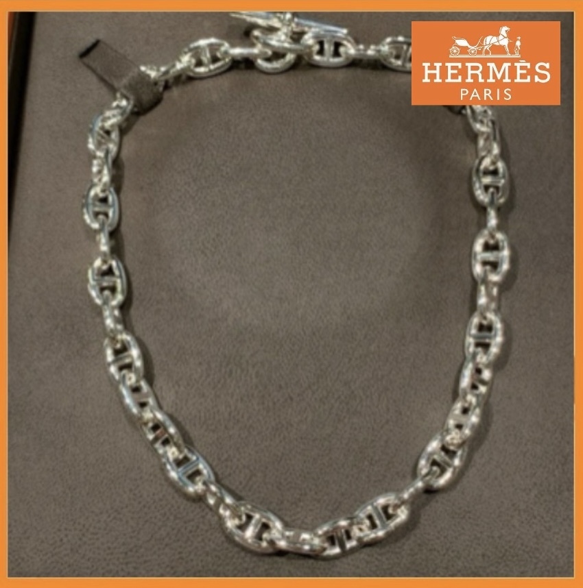 〈存在感抜群♪〉HERMES ネックレス
