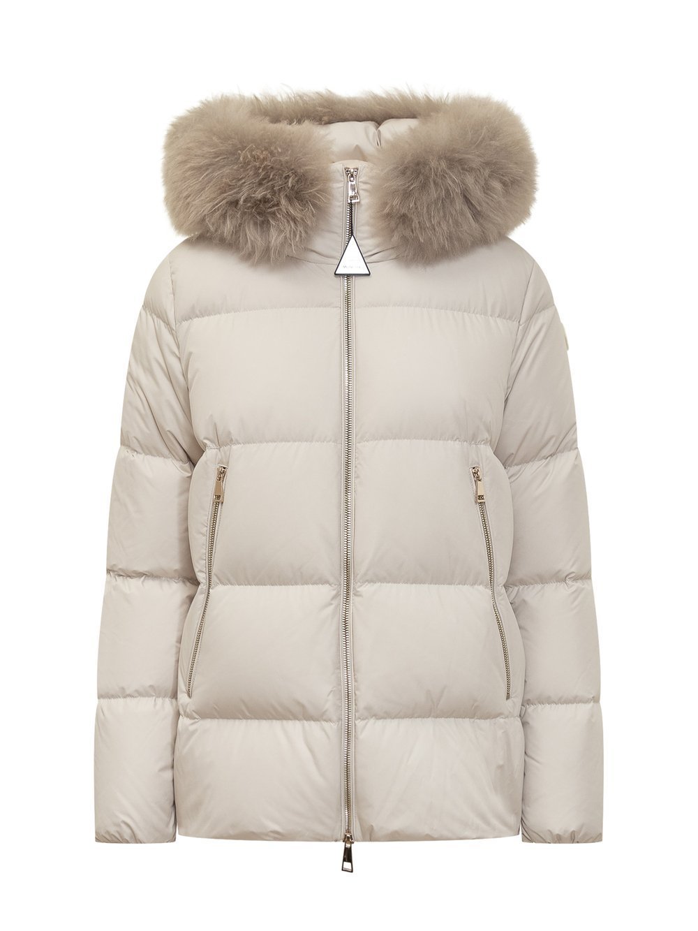 MONCLER☆LAICHEFUR ショート ダウンジャケット【国内・関税込