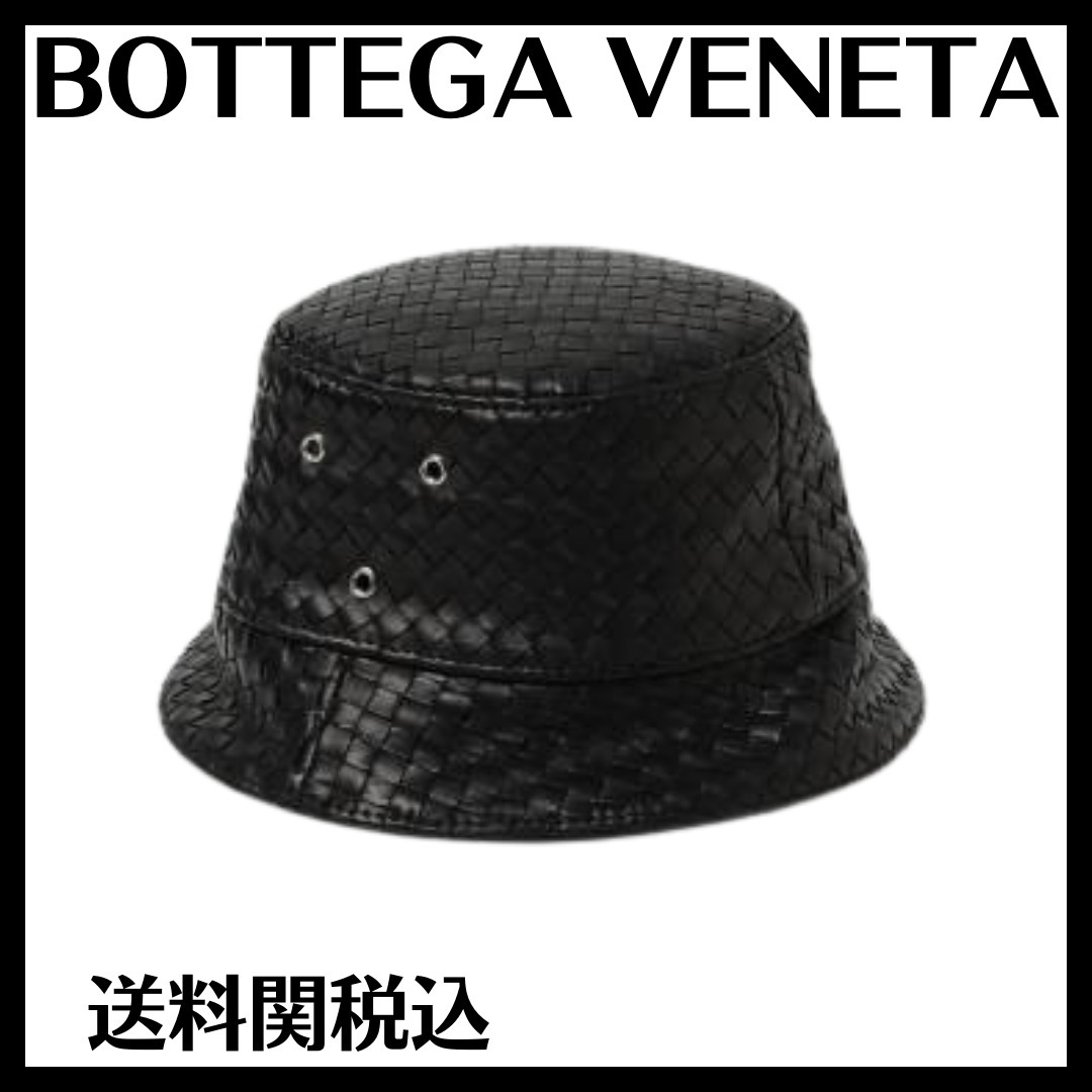 【国内発送】BOTTEGA VENETA カーフスキン製帽子