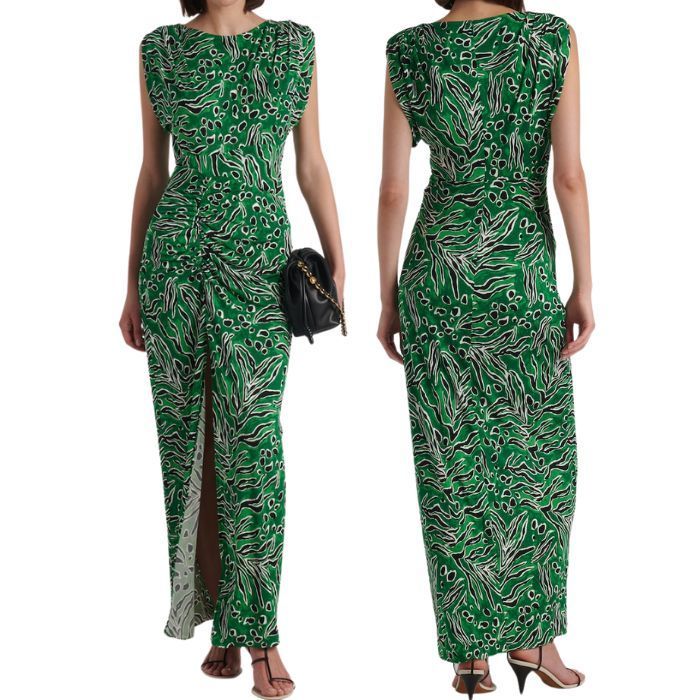 DIANE von FURSTENBERG★リーフ タイト ワンピース★関税込