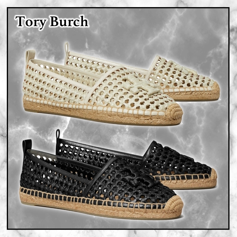 ◆TORY BURCH 最新作◆ダブルT エスパドリーユ フラット/2色◆