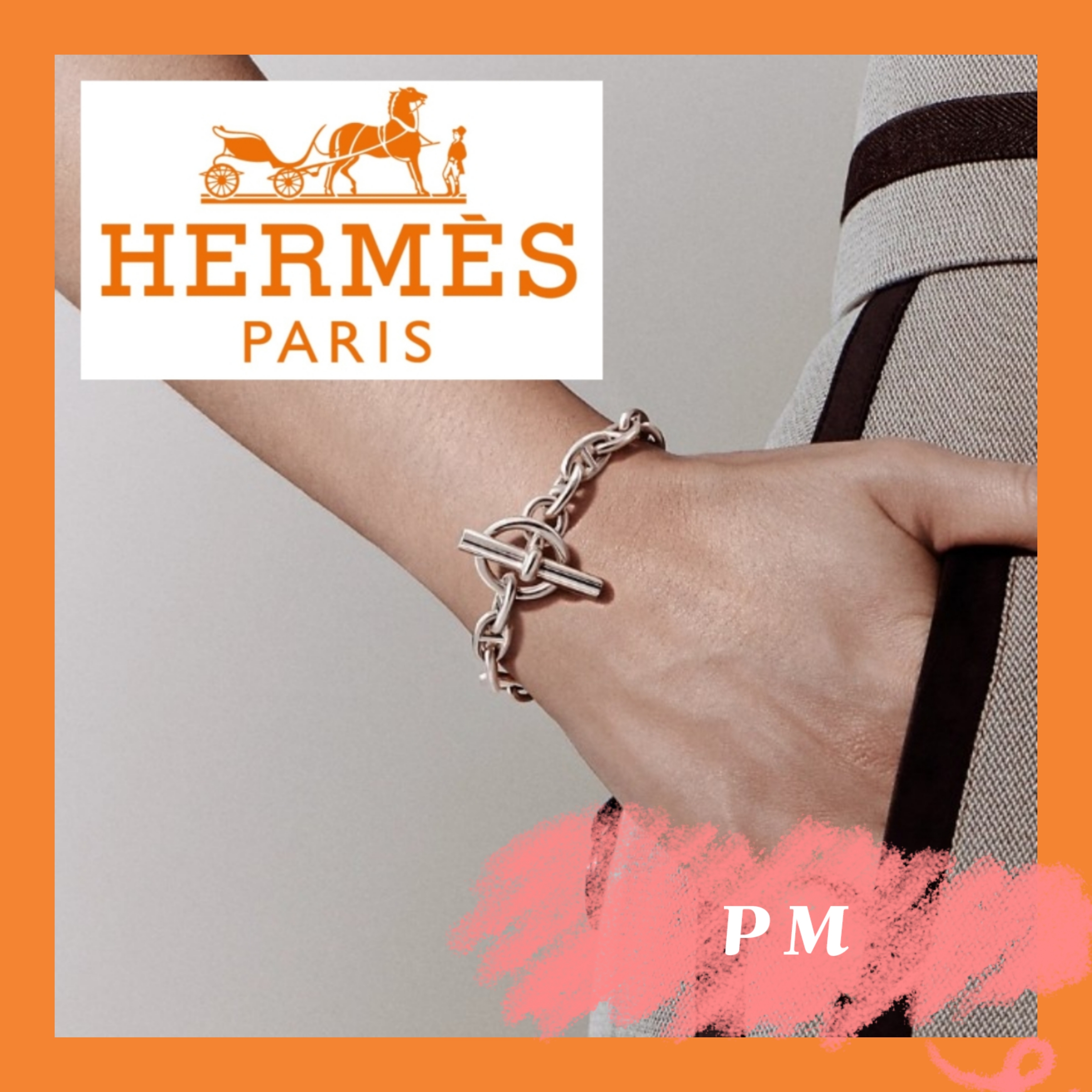 【◇大人気◇】HERMES シェーヌダンクル ブレスレット PM