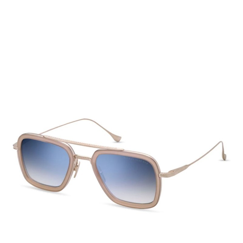 サングラス DITA Dita Eyeweare - FLIGHT.006 - White Gold-Dusty Pink