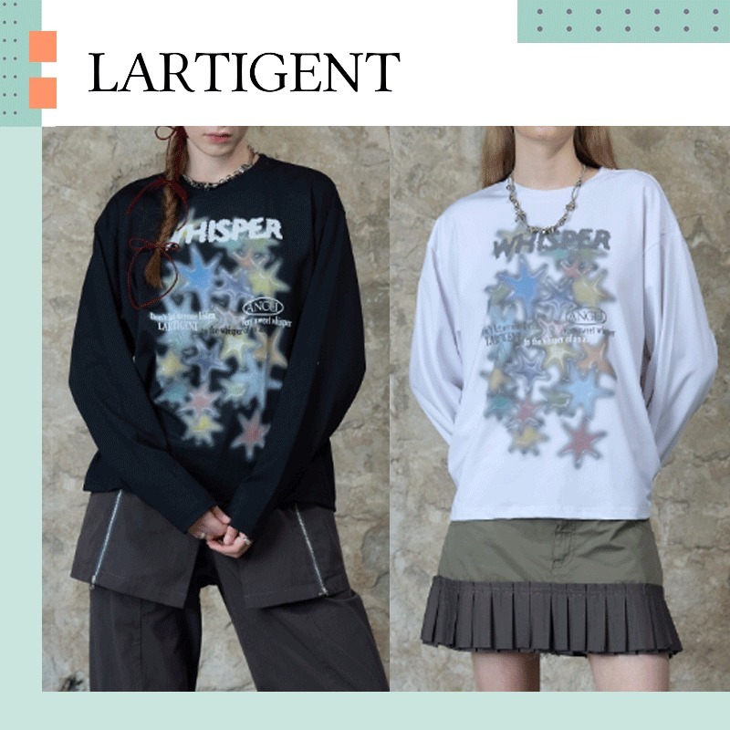 LARTIGENT ♥ L13 WHISPER JERSEY T-SHIRT /追跡付