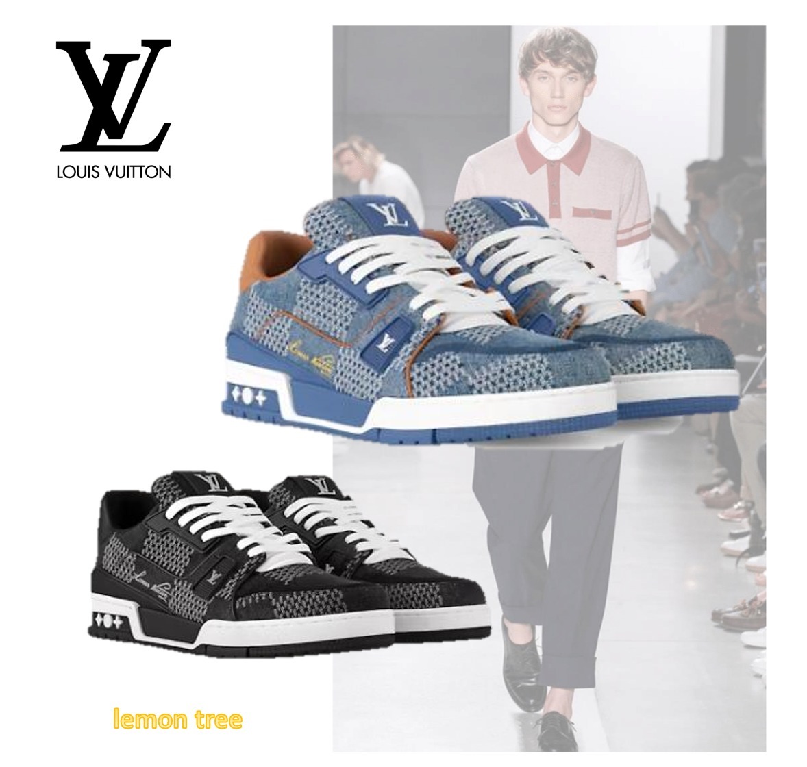Louis Vuitton スニーカー LVトレーナー お洒落ダミエ 1AD6FA
