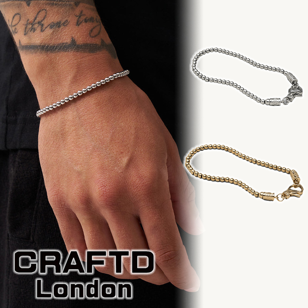 CRAFTDLondon クラフトロンドン Mini Chrome Ball Bracelet