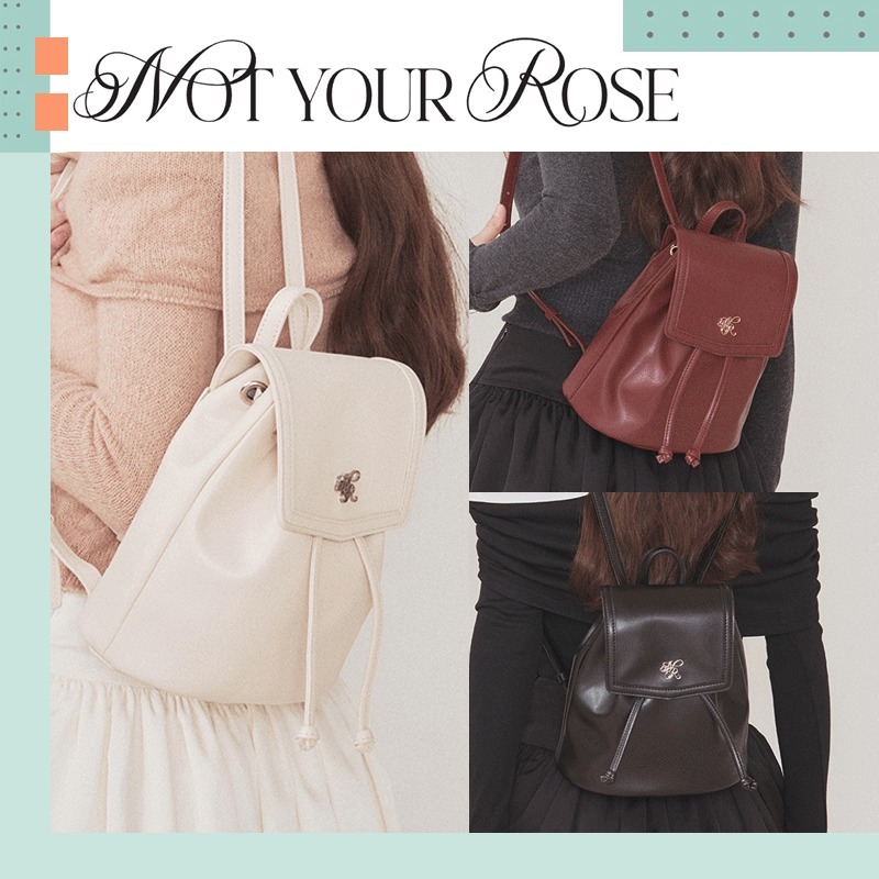 NOT YOUR ROSE ♥ Rosie backpack / 追跡付