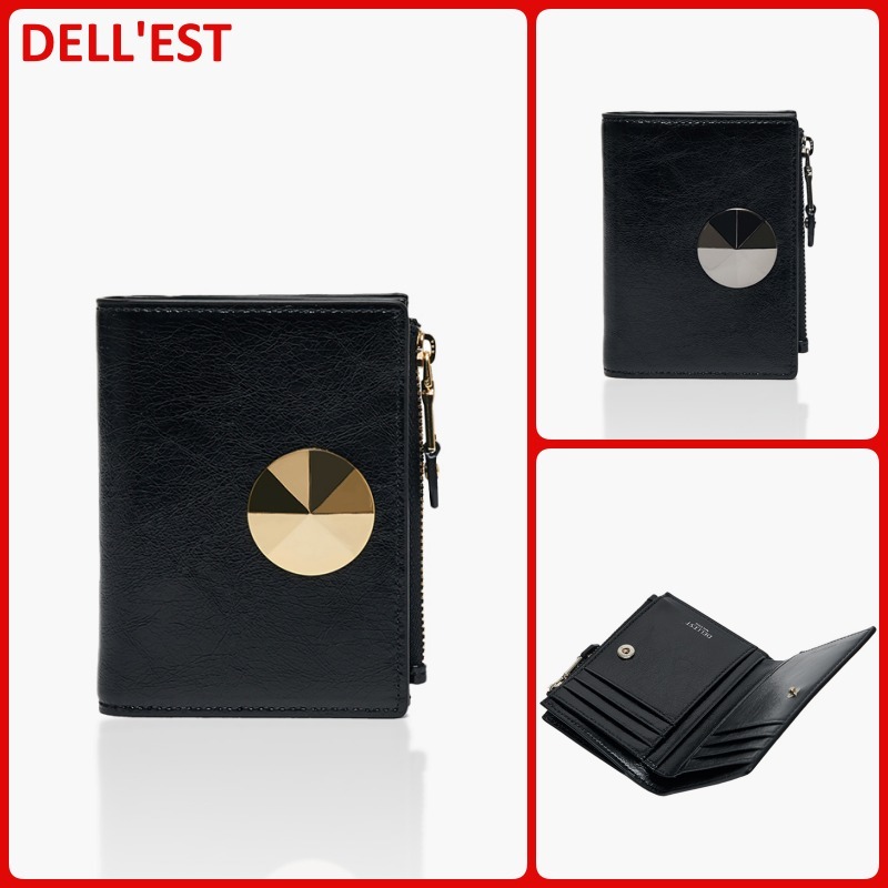 イタリアミラノ★DELL'EST★Diadest Zip Half Wallet