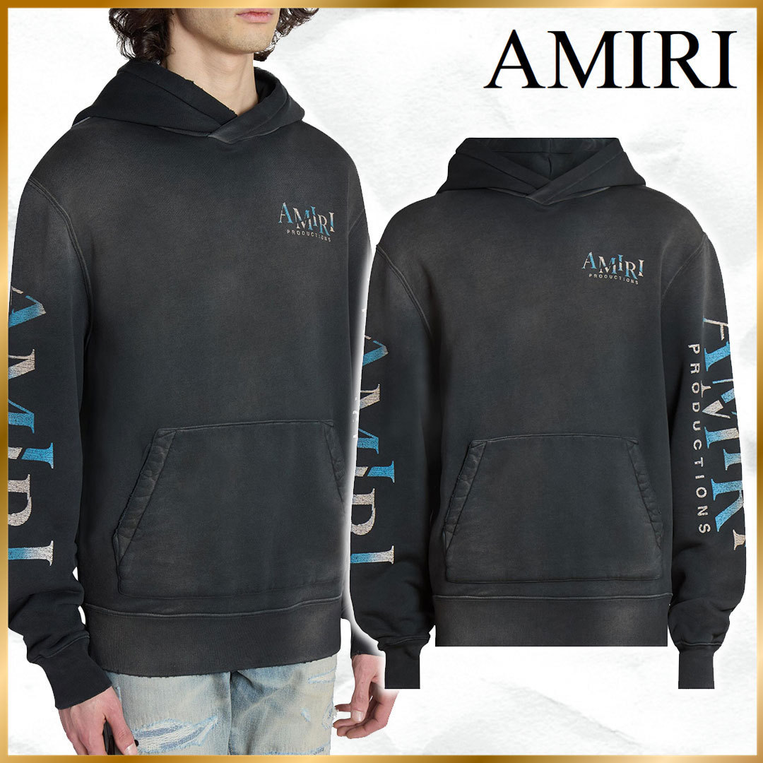 関税込◆個性が光る◆AMIRI シアターマスク コットン パーカー