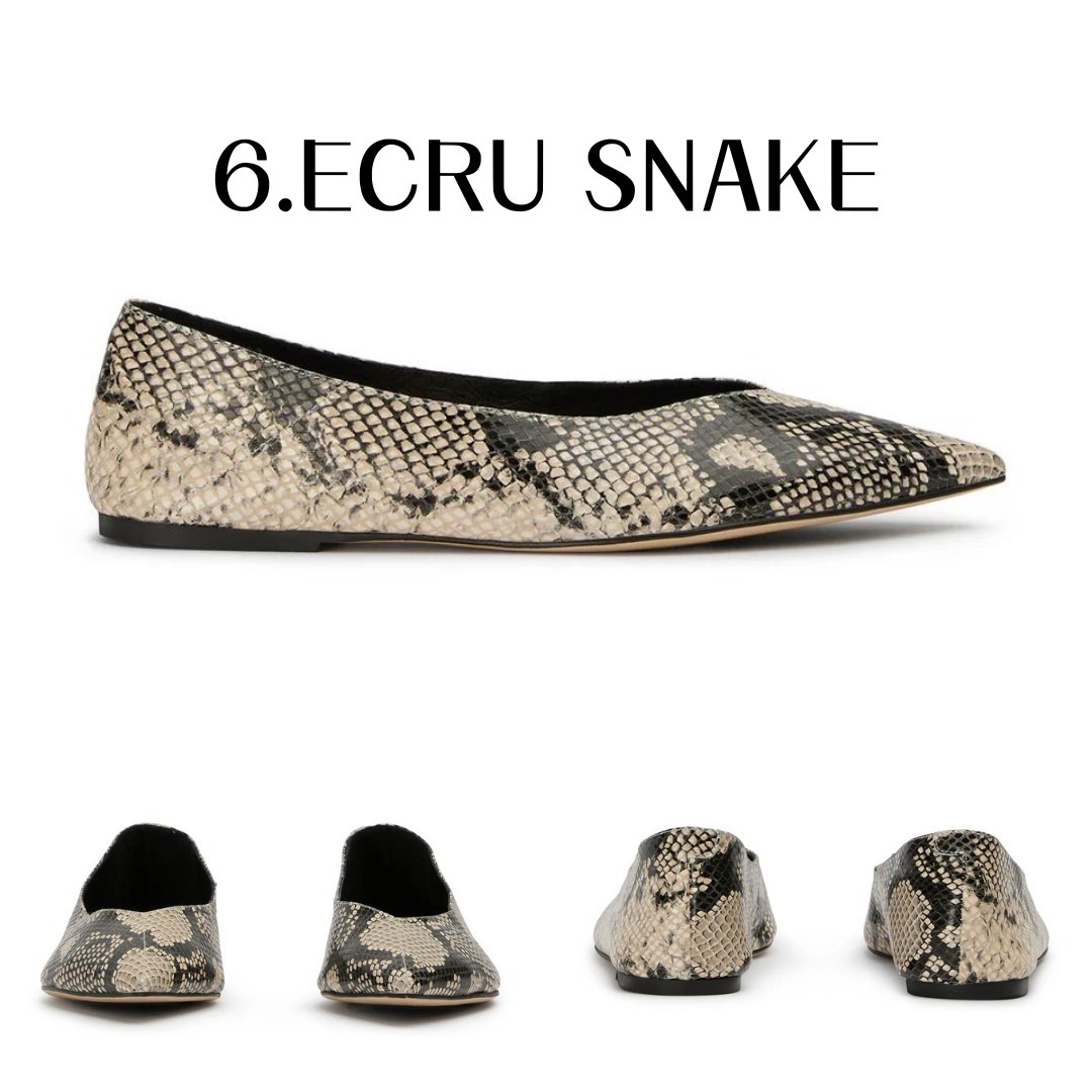 Tony Bianco ◆ JOOP FLATS レザー フラット シューズ バレエ風 Tony Bianco ◇ JOOP FLATS レザー フラット シューズ バレエ風