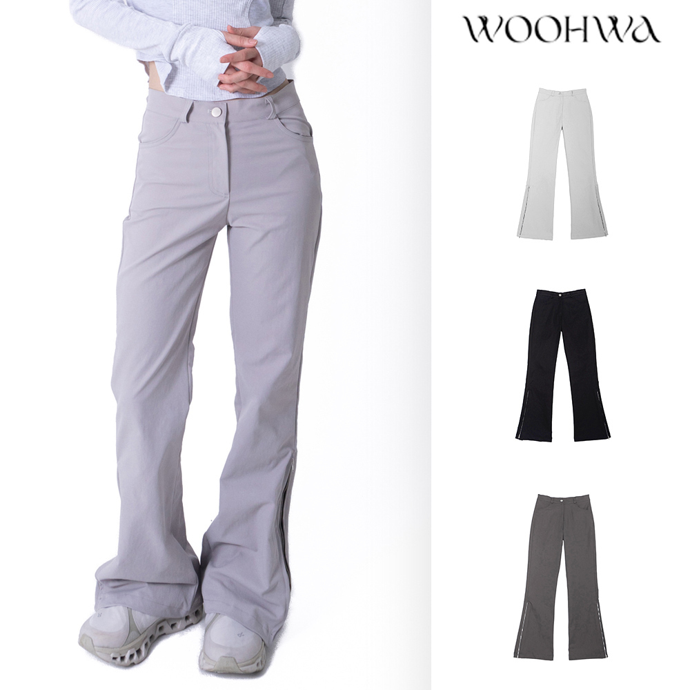 【WOOHWA】ZIP BOOTS-CUT PT