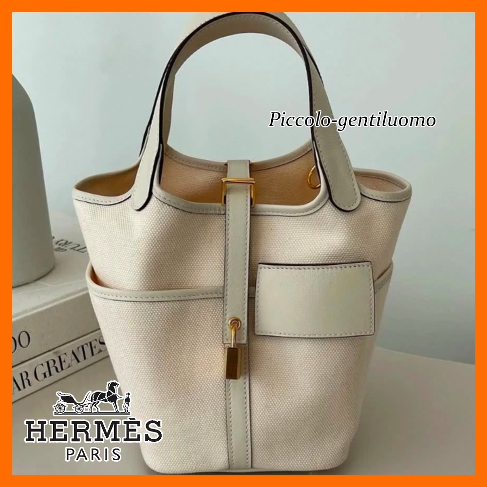 【お洒落に持ち歩ける★】エルメス HERMES ピコタン ポケット