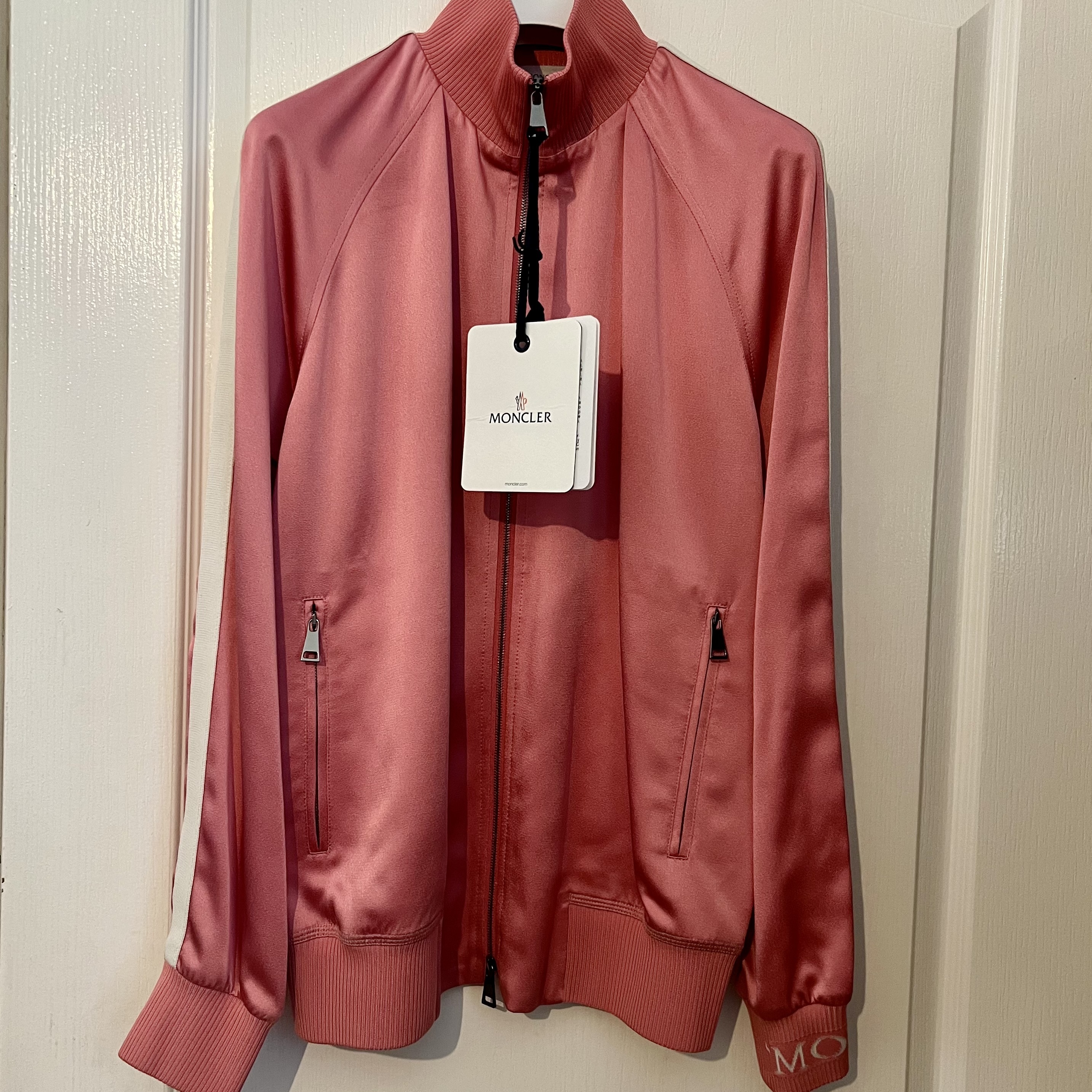 モンクレール 【CAMICIA】長袖ブルゾンカーディガントップ