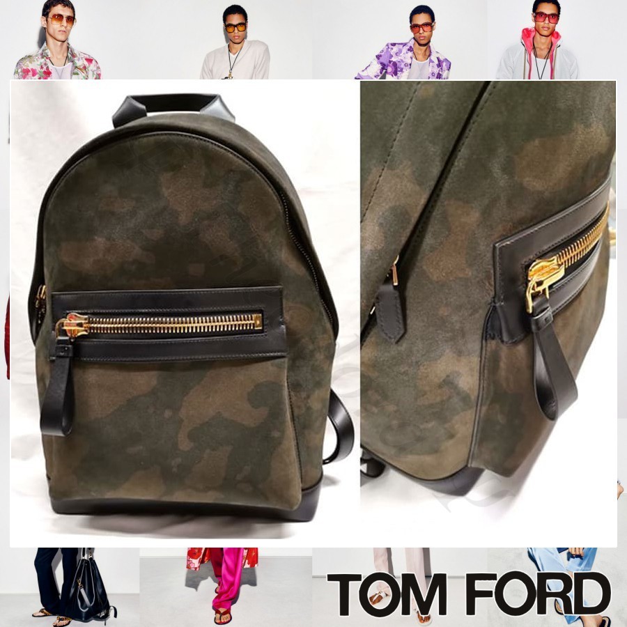 TOM FORD カモフラージュ柄 バックパック