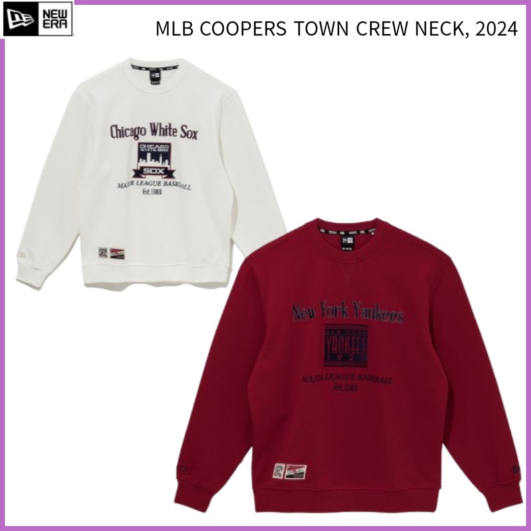 Newera■MLB COOPERS TOWN Sweatshirt ■送料込