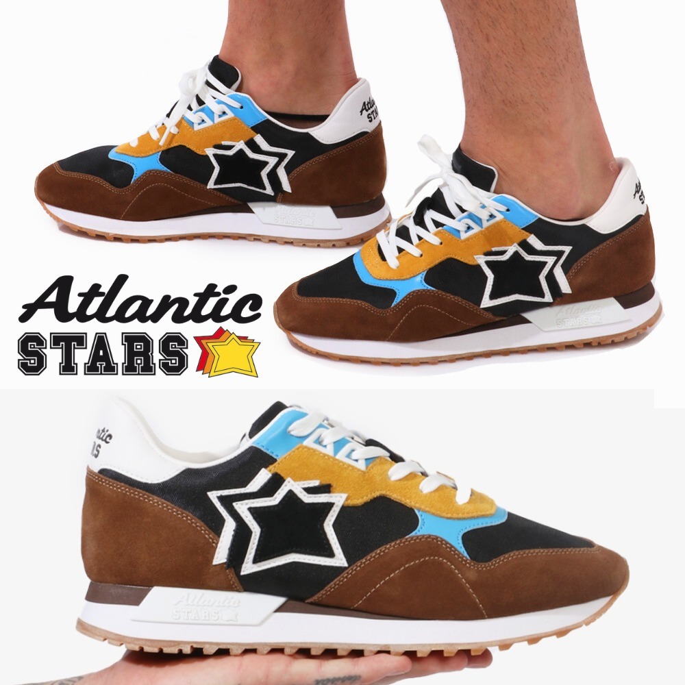 関税送料込♪Atlantic STARS/DRACO ブラウン スニーカー