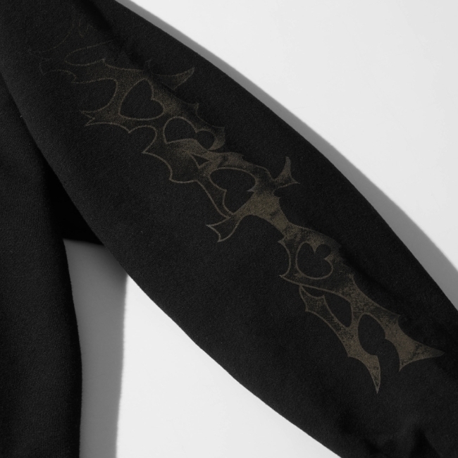 EZKATON正規品☆24AW☆Slogan ピグメントパーカー (EZKATON