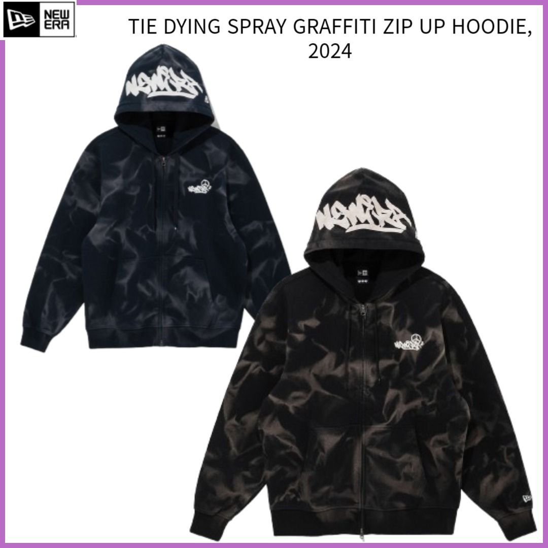 Newera■TIE DYING SPRY HOODIE ■送料込