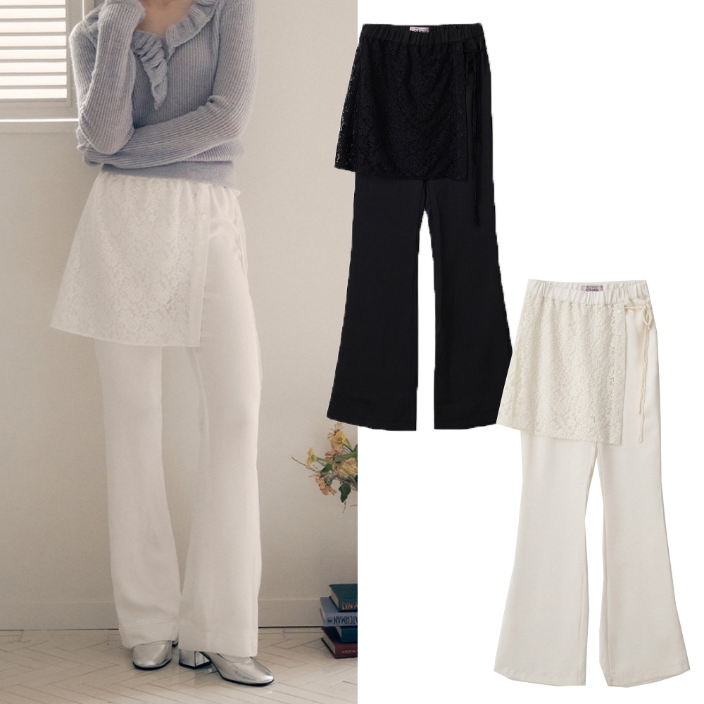 ROLAROLA★大人気★LACE LAYERED PANTS