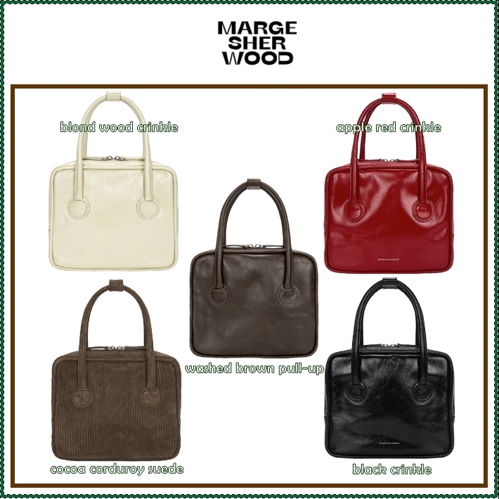【MARGE SHERWOOD】 PIPING SLIM TOTE/追跡付