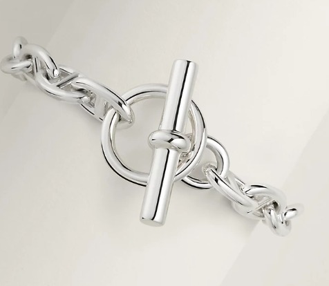 知る人ぞ知る名品【HELMES】シェーヌダンクル PM 人気・希少品】HERMES シェーヌダンクル ブレスレット PM