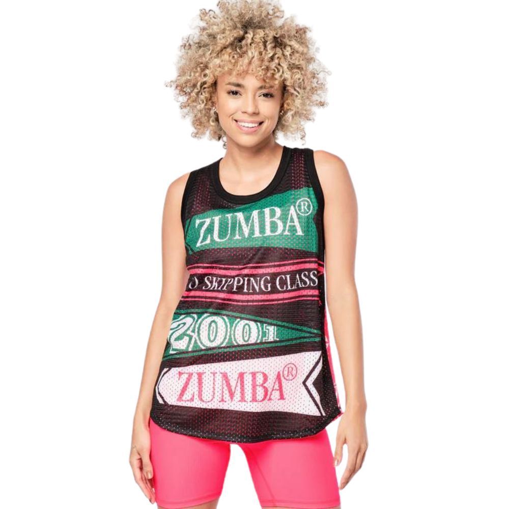 Zumba ズンバ Prep ロゴ バスケットボール タンクトップ