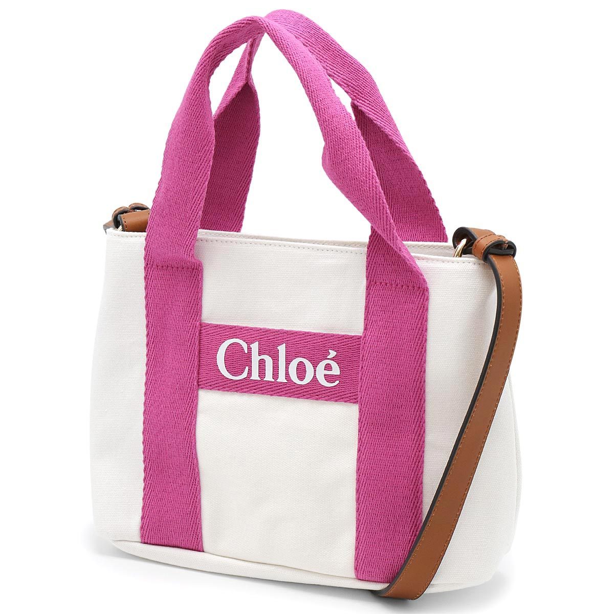 CHLOE トートバッグ オフホワイト レディース C20046 117