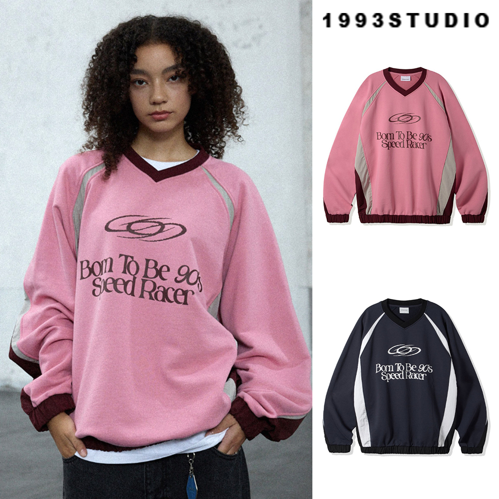 【1993studio】24FW★ Speed Racer Raglan Sweatshirt