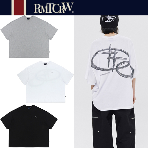 ★24SS新作★ROMANTIC CROWN★WIDE FIT SHINING LOGO TEE SHIRT