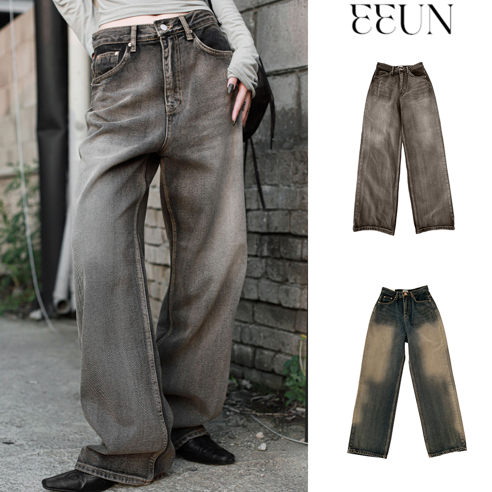 【EEUN】Nomad Washed Denim Pants