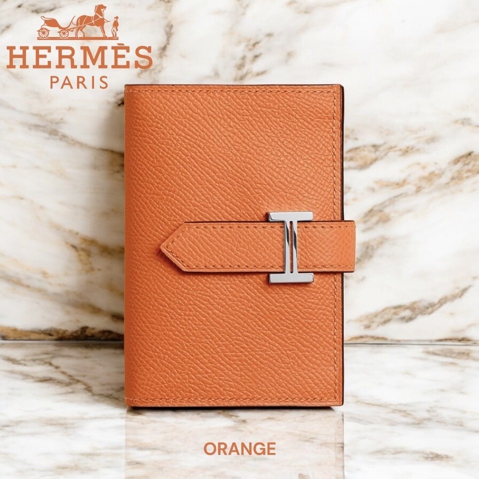★正規店購入 HERMES ベアン ミニ オレンジ