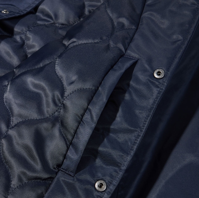 1993studio】24FW☆ 90S Rugby Nylon Varsity Jacket