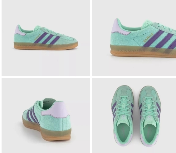 《ADIDAS》GAZELLE INDOOR 本革スニーカー