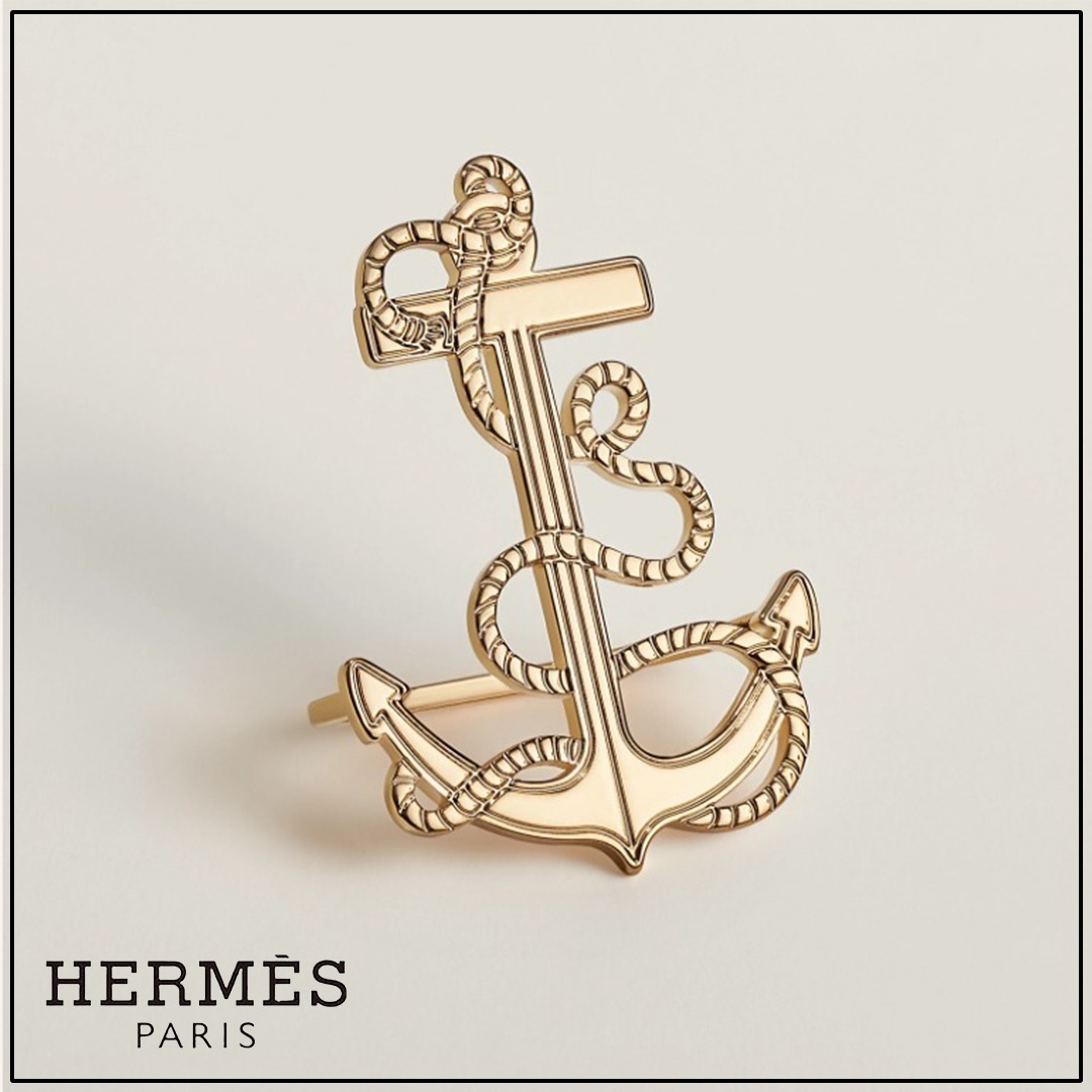 スカーフリング 【HERMES】《アンクル》2色