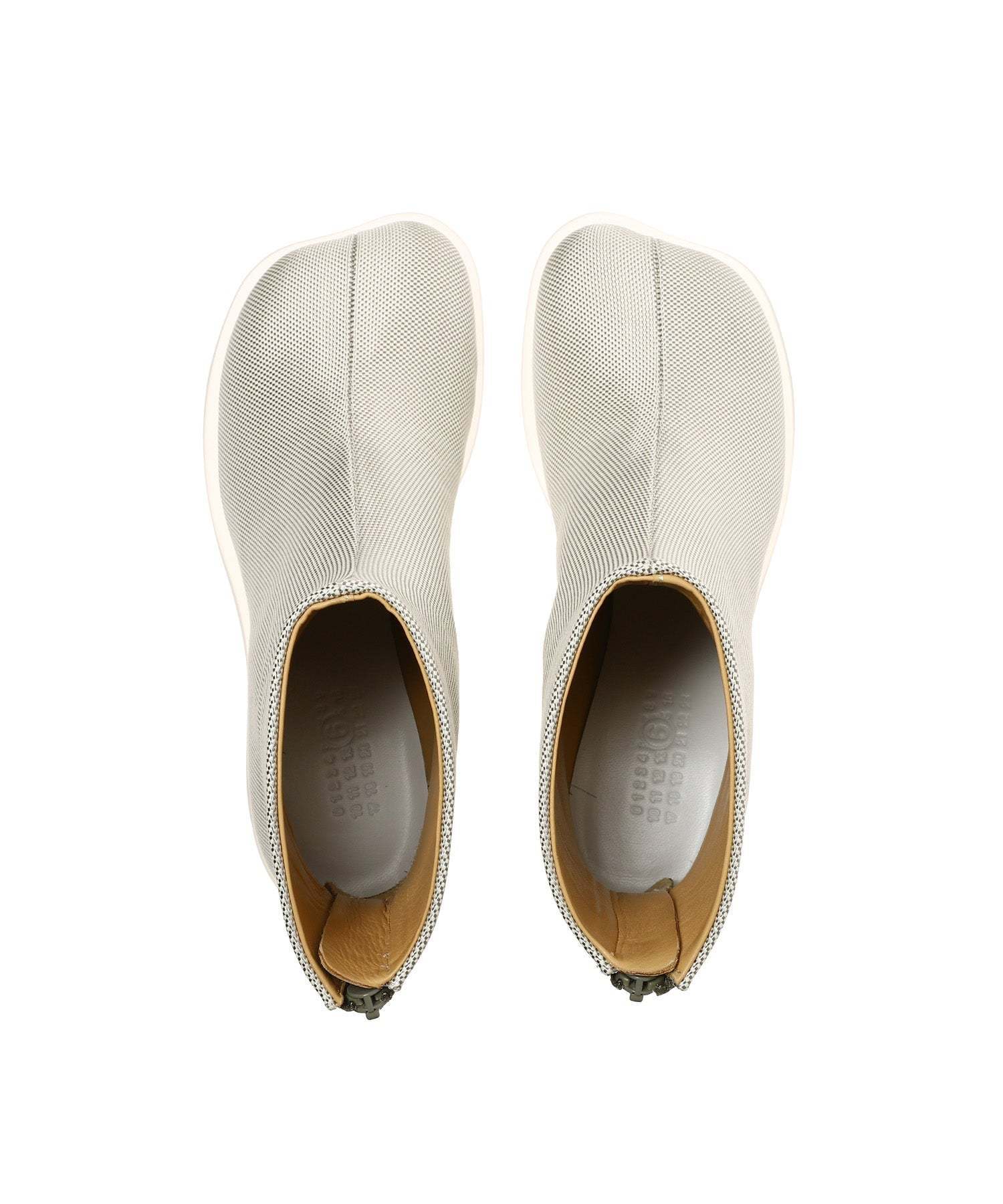 MM6 Maison Margiela クリアヒール アナトミカル アンクルブーツ