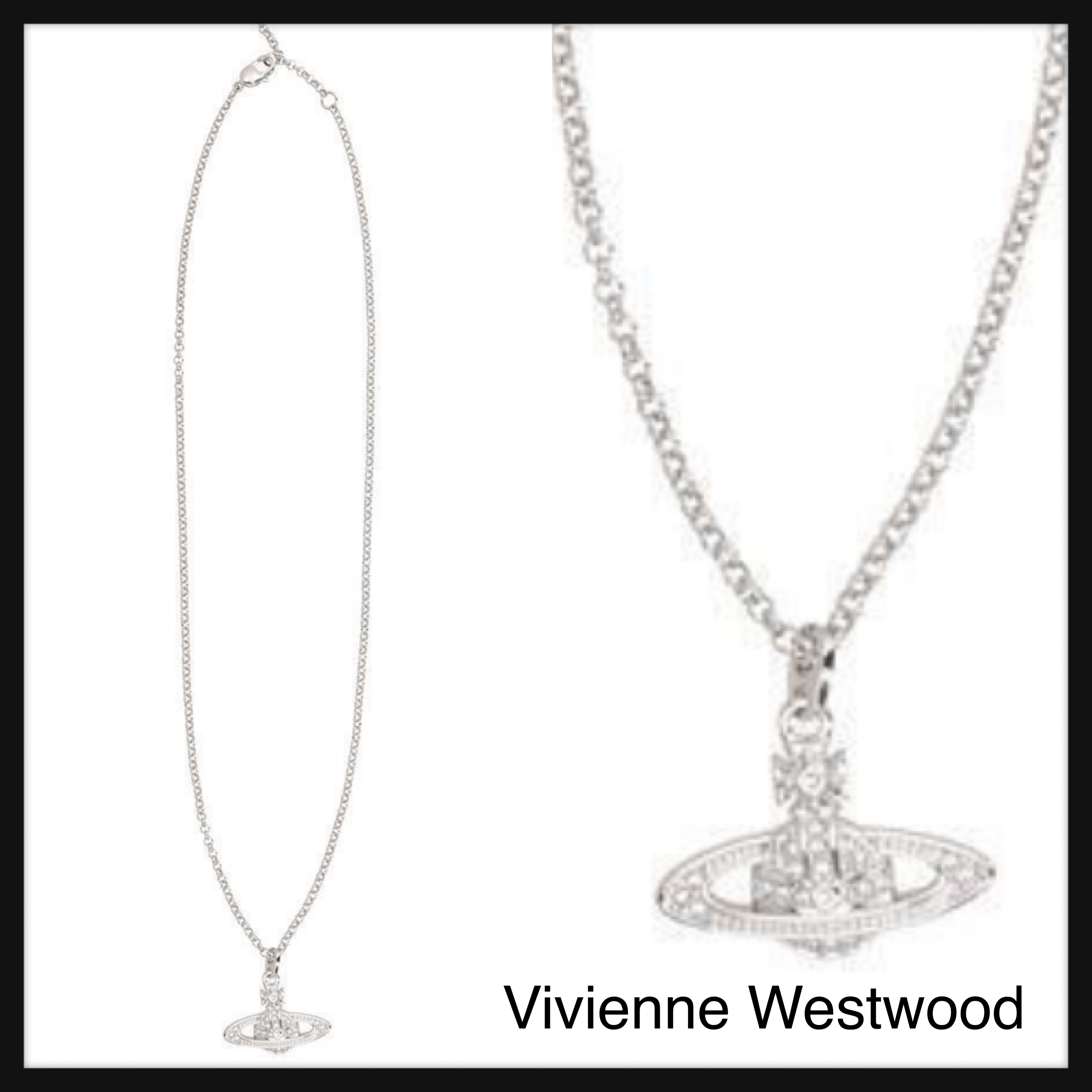 【Vivienne Westwood】Mini Bas Relief ペンダント ネックレス