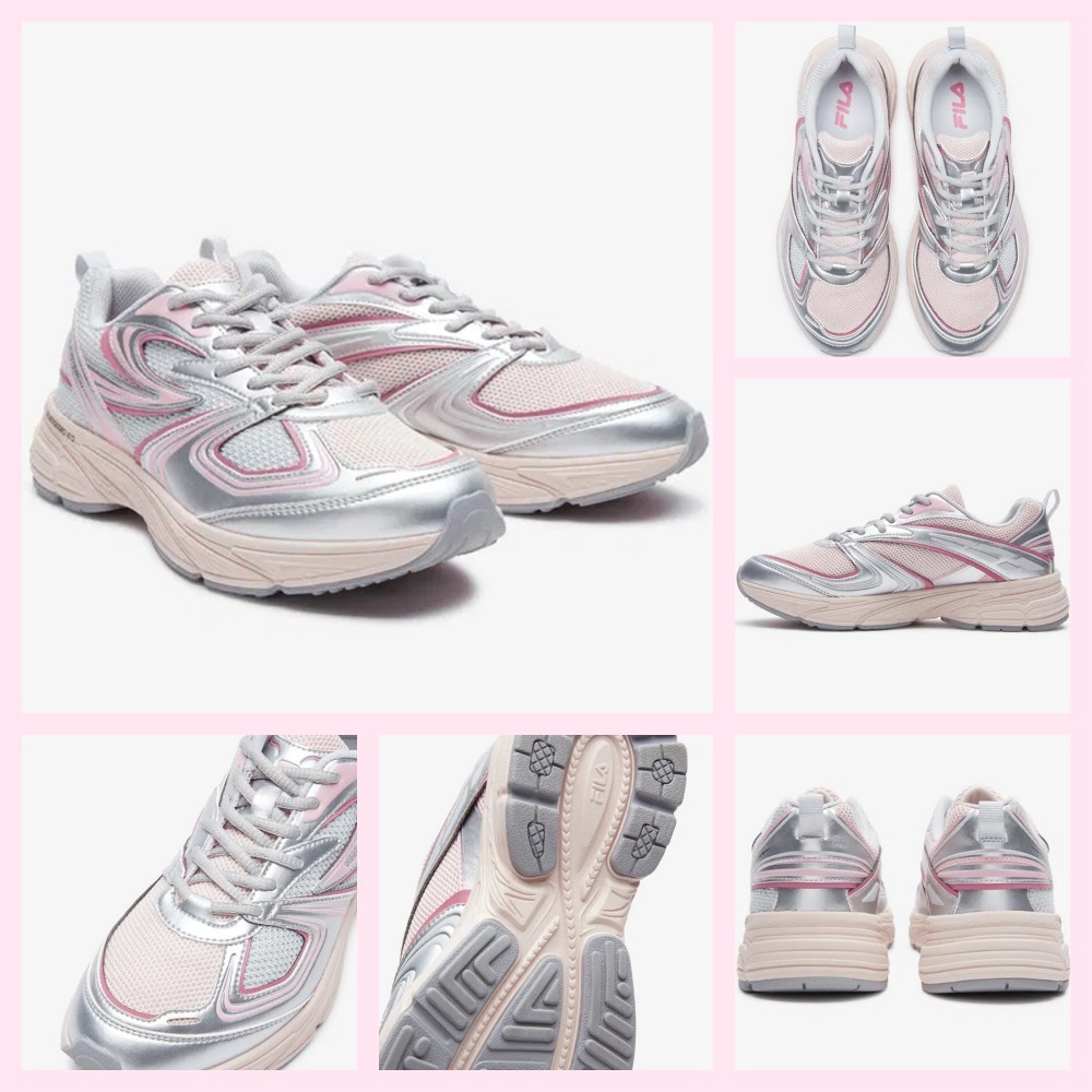 【FILA】◆大人気◆インターラン ハン ソヒ着用◆White / Pink◆