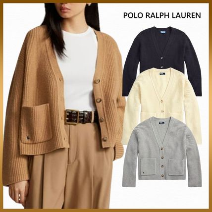 カシミヤ POLO RALPH LAUREN(ポロラルフローレン) カーディガン