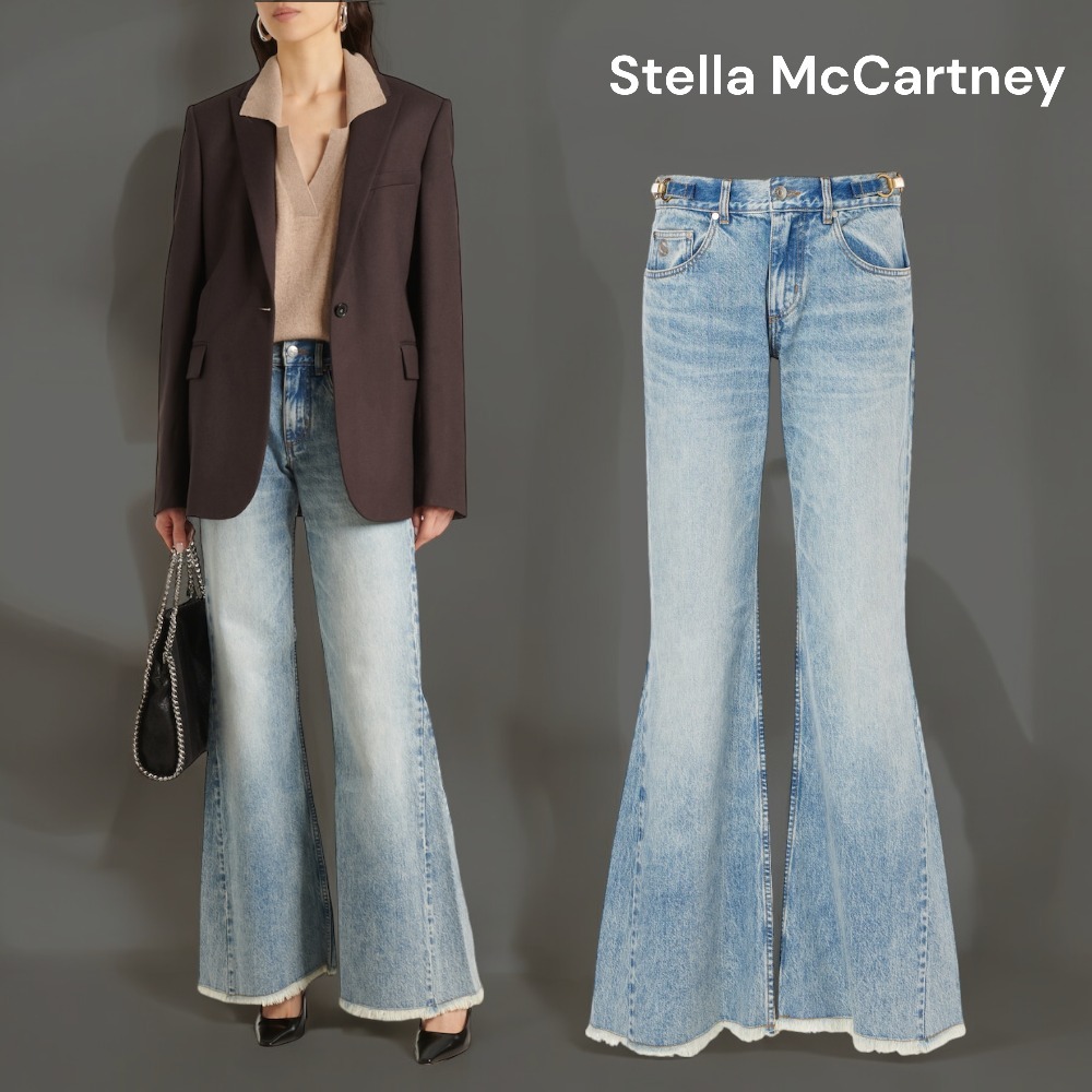【Stella McCartney】在庫わずか☆ ローライズ フレアジーンズ