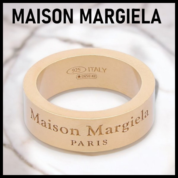 【Maison Margiela】 メゾンマルジェラ ロゴ リング