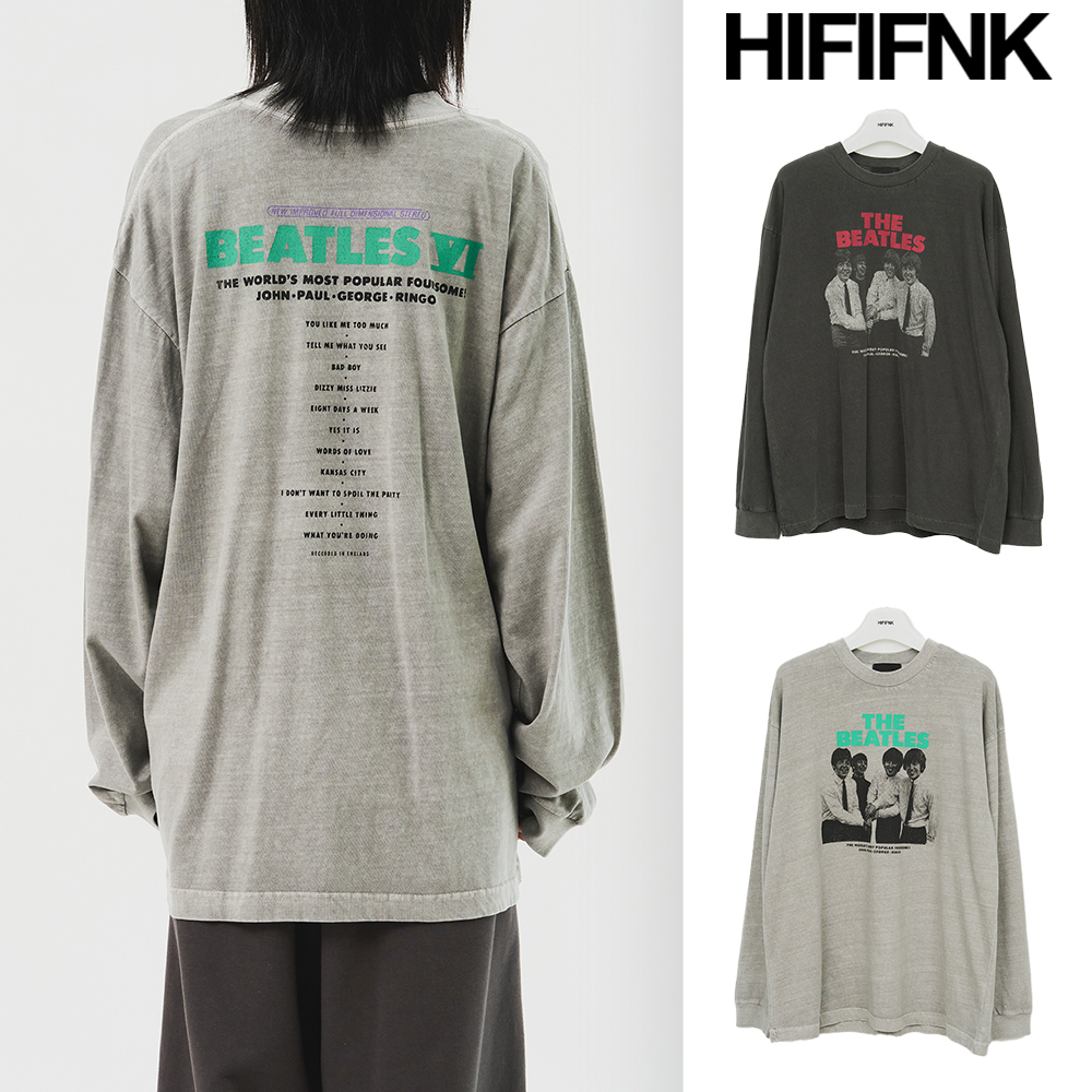 【HI FI FNK】Beatles Washed Longsleeve
