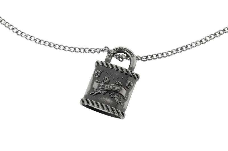 ☆人気【THREETIMES】☆Eternal LOVE necklace カップル ラ.ブ☆ ☆関税込☆THREETIMES☆Eternal LOVE necklace カップル ラブ☆