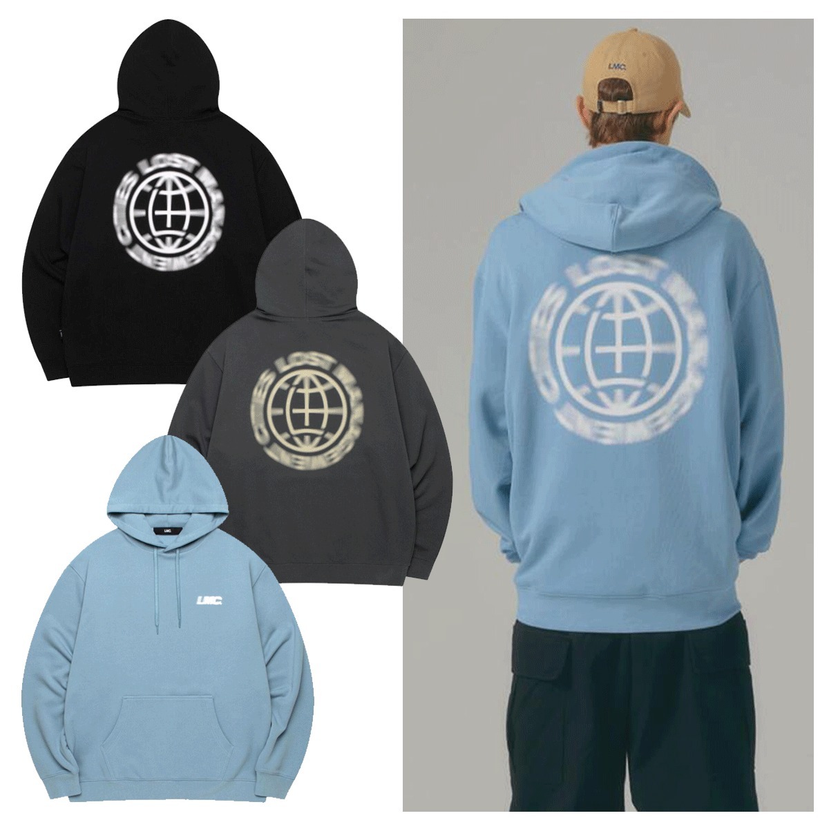 パーカー・フーディ LMC RETRO MOVING LOGO HOODIE SA221