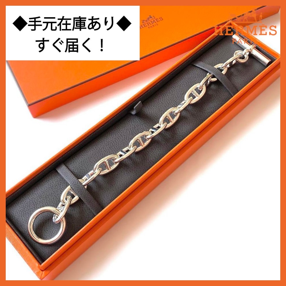 【超希少♪】HERMES★シェーヌ・ダンクル ブレスレット GM13コマ