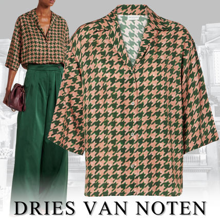 DRIES VAN NOTEN - Dries Van Noten 16aw 刺繍ワッペンシャツの