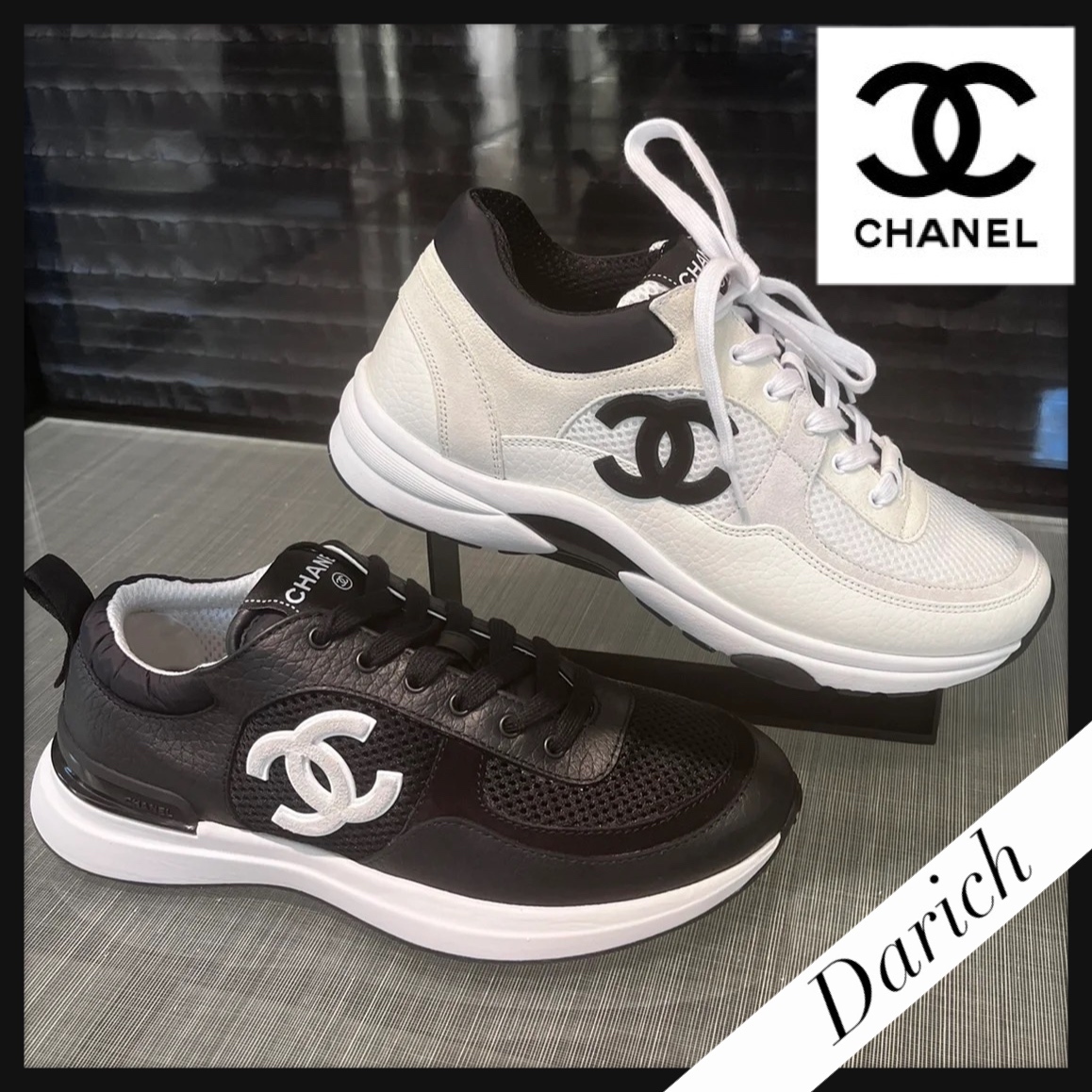 足元から差をつける★【CHANEL】スニーカー 新作》靴で差をつける【CHANEL】 ハイカットスニーカー メンズ