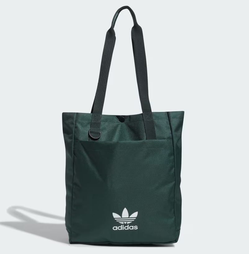 Adidas Originals ロゴ フロントポケット ナイロン トート