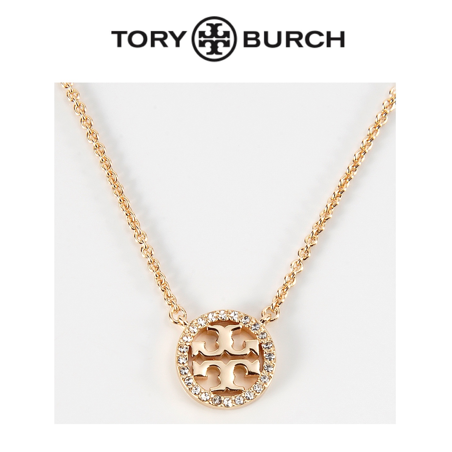 ★ TORY BURCH ★ MILLER ロゴ ペンダント