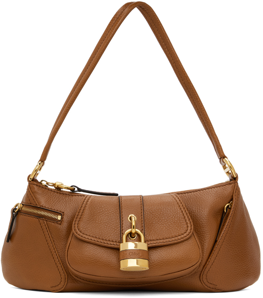 【関税込み】Chloe タン The 99 ショルダーバッグ